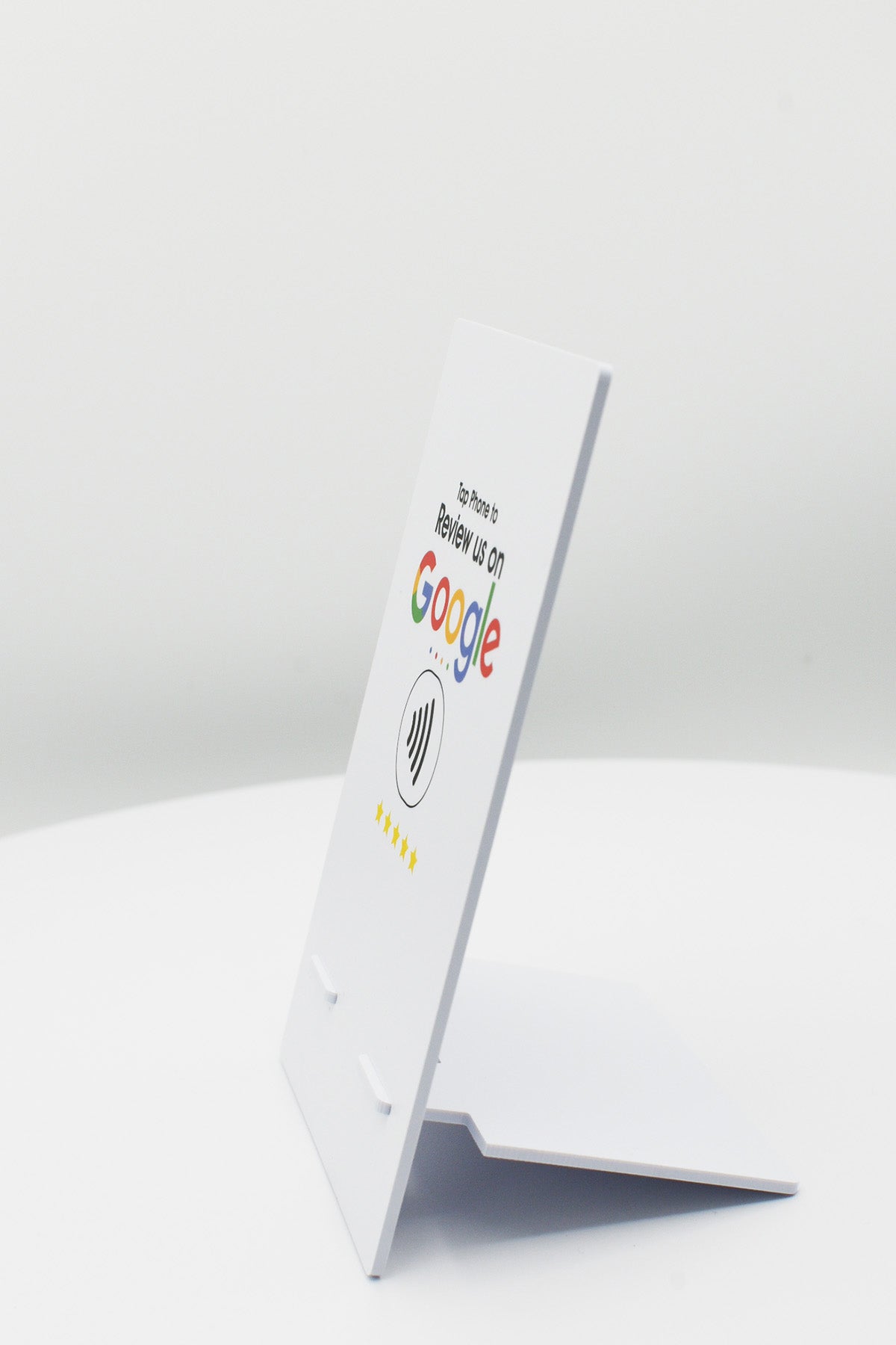 Google Review NFC Table Stand