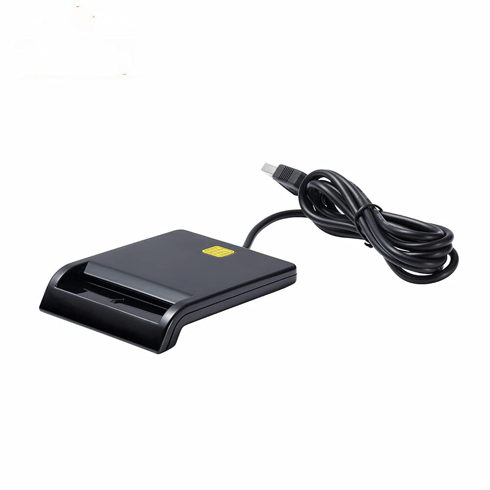 Gialer X01 USB SIM Smart Card Reader for Chip Card Contact Card USB-CCID PCSC Smart Card Reader ISO 7816 in Windows 7 8 10 Linux OS