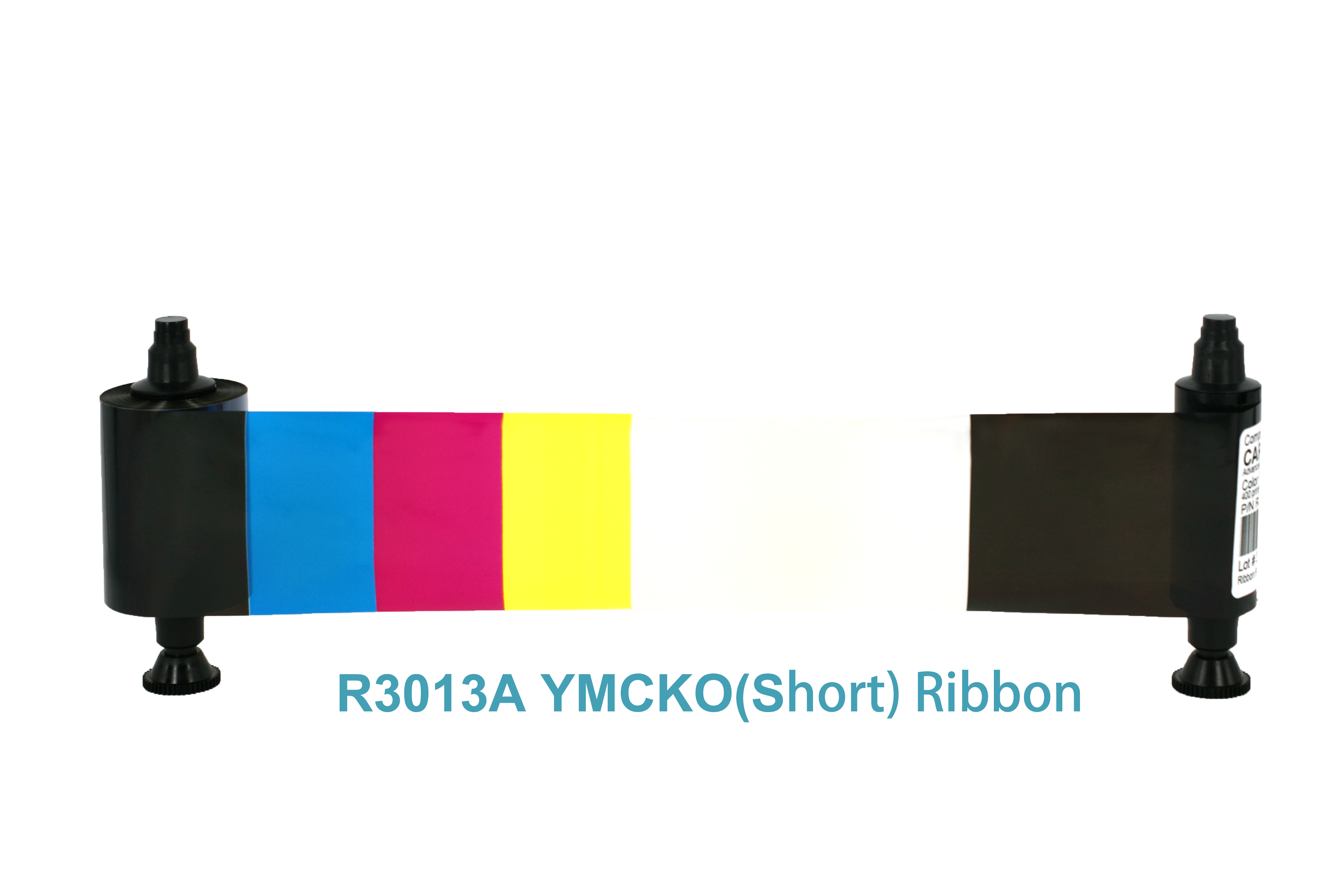 Evolis R3013 YMC(Half)KO Color Ribbon for for Evolis Pebble Dualys 3 Securion Card Printers, 400 Images