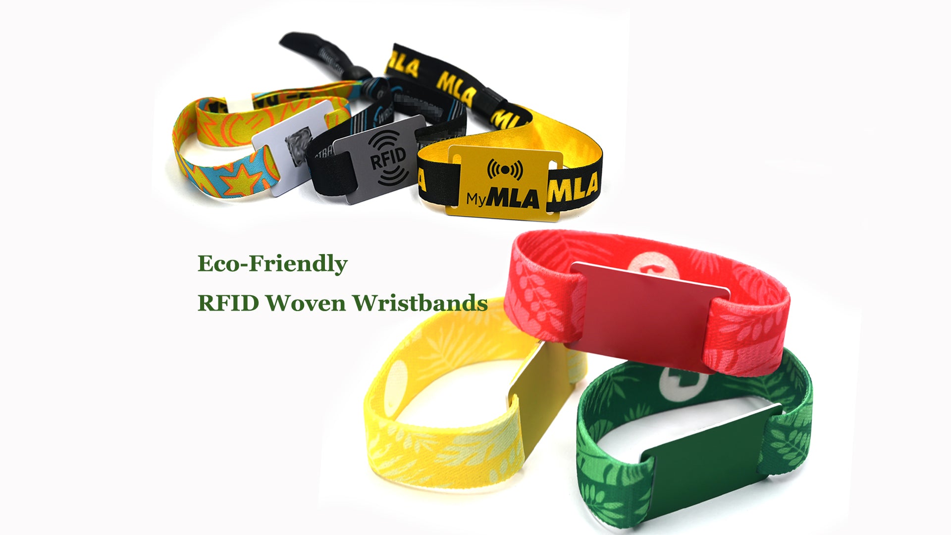 Gialer launched Eco-Friendly RFID Woven Wristbands
