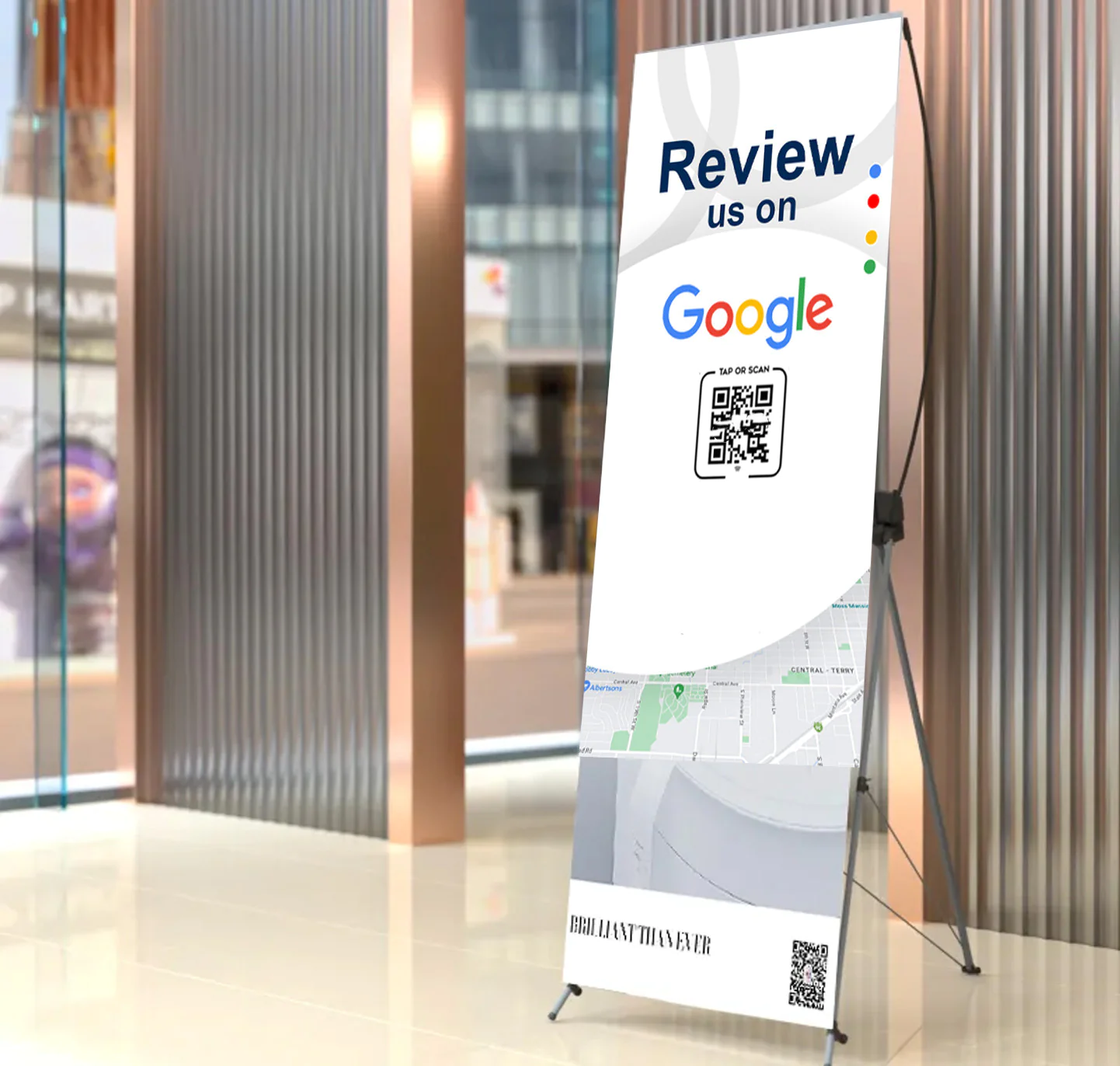 Banner Type Google Review Collection