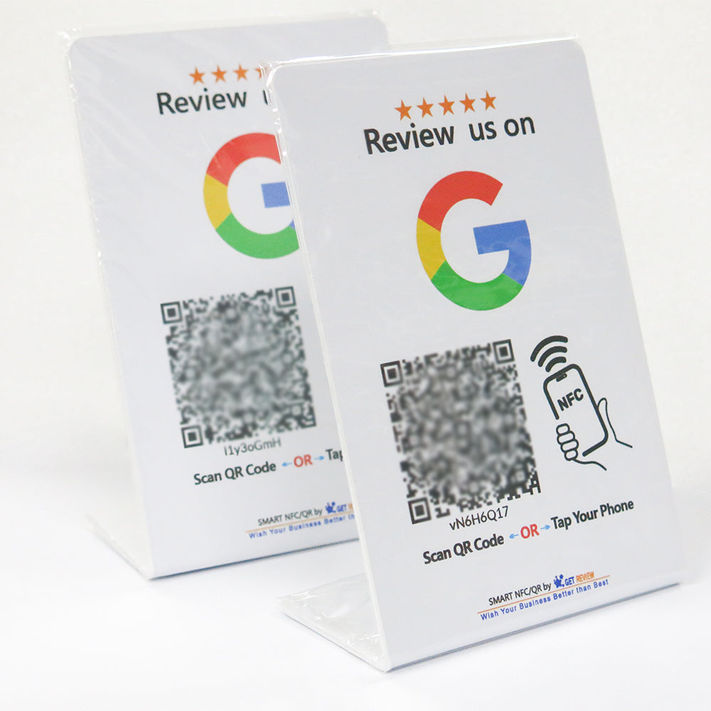 Google Review NFC Table Stand