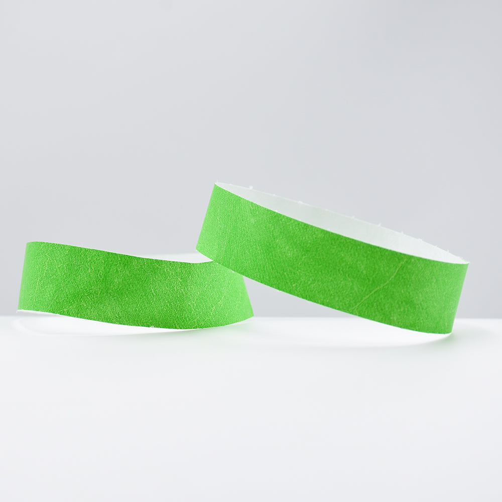 100 Pieces One Time Use Tyvek Paper Wristbands Bracelet for Events and Wedding Party