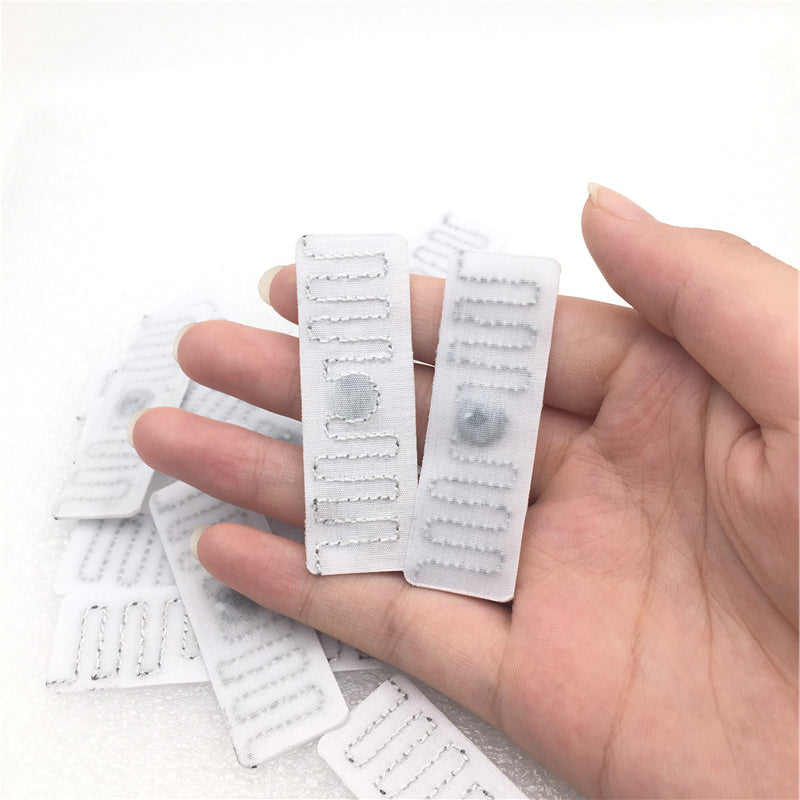 Waterproof Washable UHF Textile Laundry RFID Tag 7015  for Laundry Management