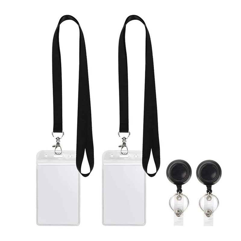 Gialer 50PCS Lanyard with ID Holder Sets
