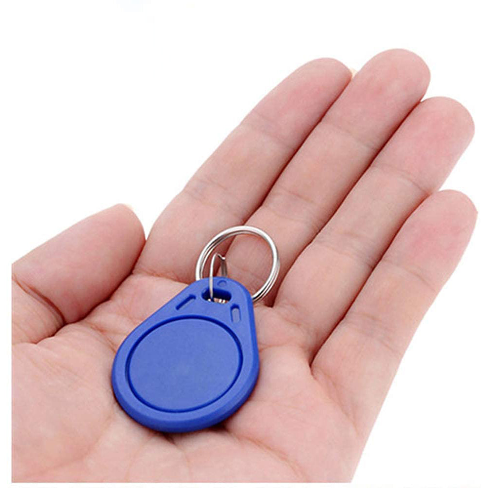 Gialer 50 PCS 125KHZ ID RFID Keyfob, Proximity ABS RFID Keychain, Smart ID Intelligent Card Token Tag for Door Access Control - Read Only