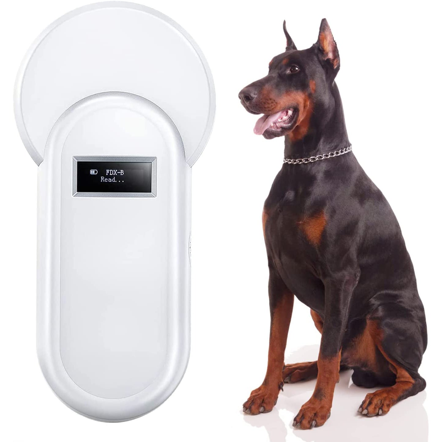 Gialer pet chip Scanner RFID Animal Microchip Reader 134.2kHz FDX-B ISO11784/ISO11785 Label Scanner