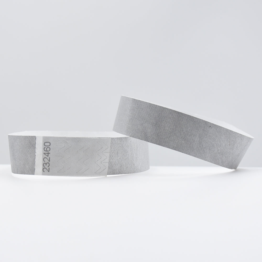 100 Pieces One Time Use Tyvek Paper Wristbands Bracelet for Events and Wedding Party