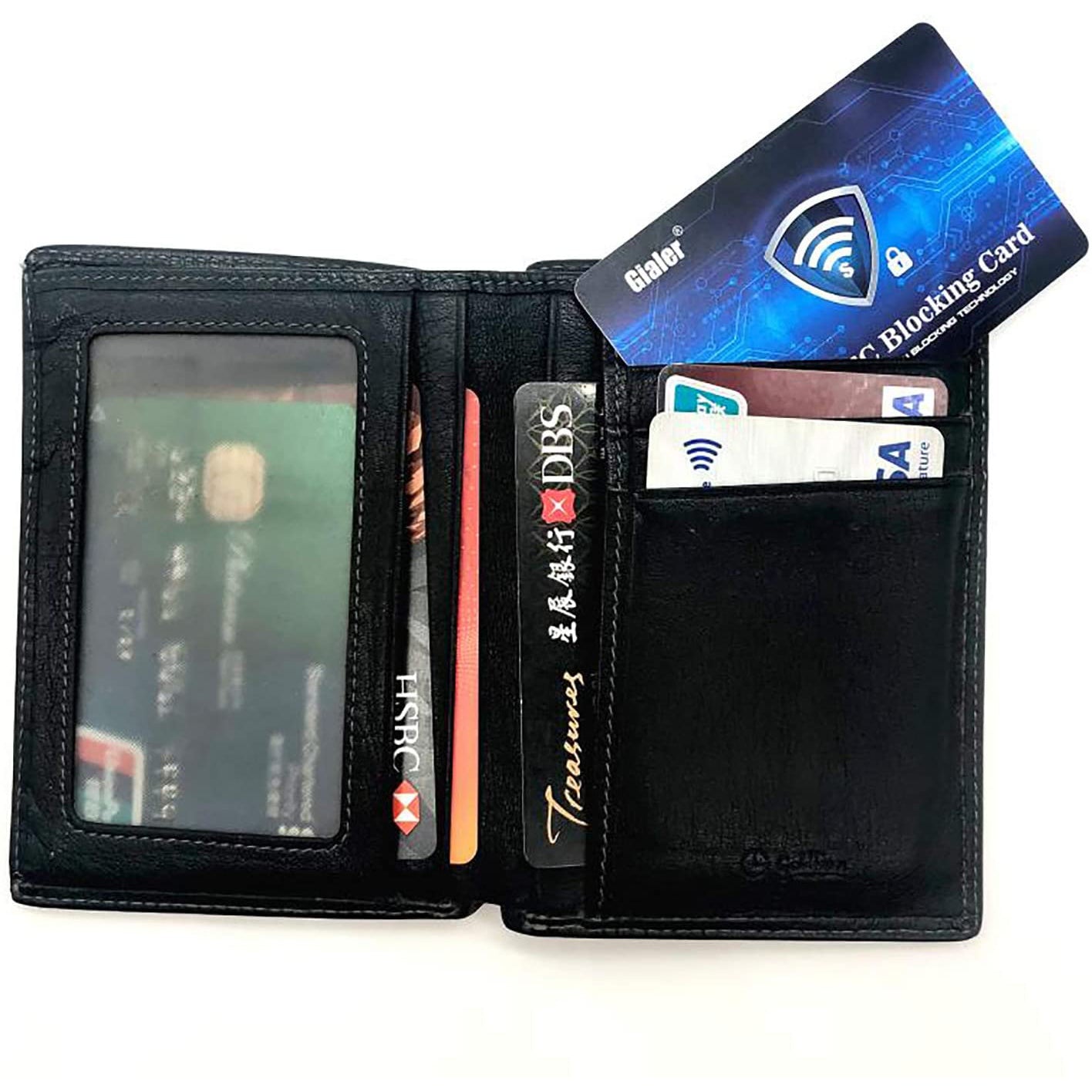 Gialer 2-500PCS RFID NFC blocking cards Debit Credit card protector sleeve case holder cover for Men & Women