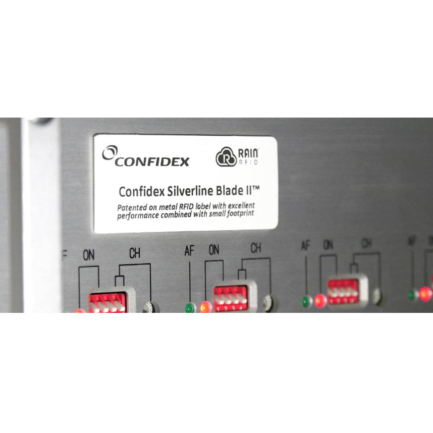 Confidex Silverline Blade II RFID Soft Anti-metal On-Metal Labels Tags