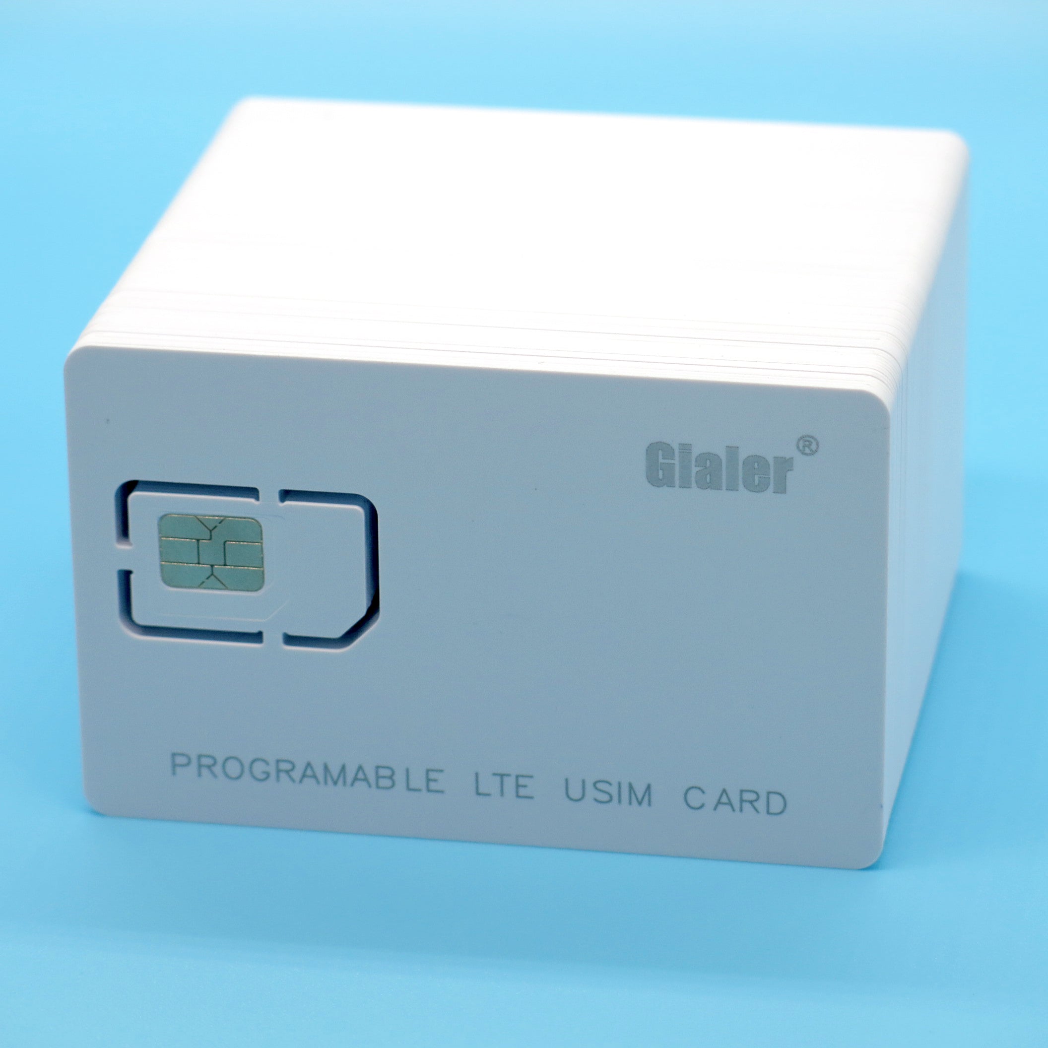 Gialer Writable Programmable SIM Card 4G LTE WCDMA GSM Nano Micro 2FF