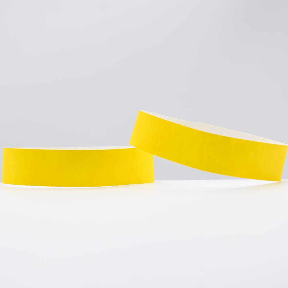 100 Pieces One Time Use Tyvek Paper Wristbands Bracelet for Events and Wedding Party