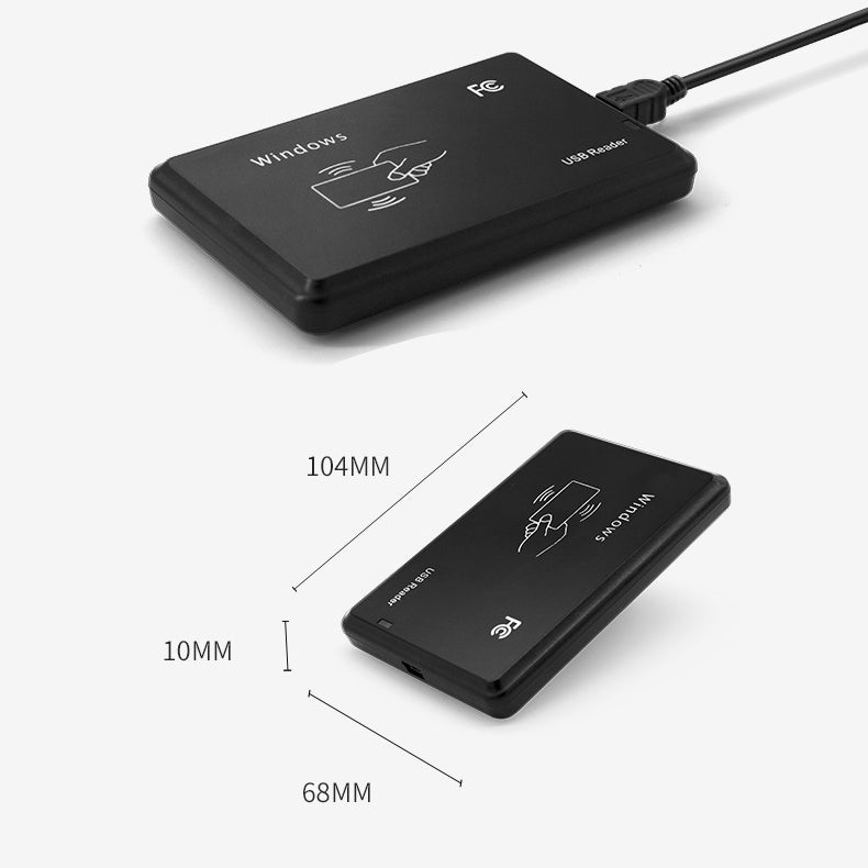 RFID 125Khz 134.2Khz ISO 11784/85 EM4305 desktop Reader and Writer