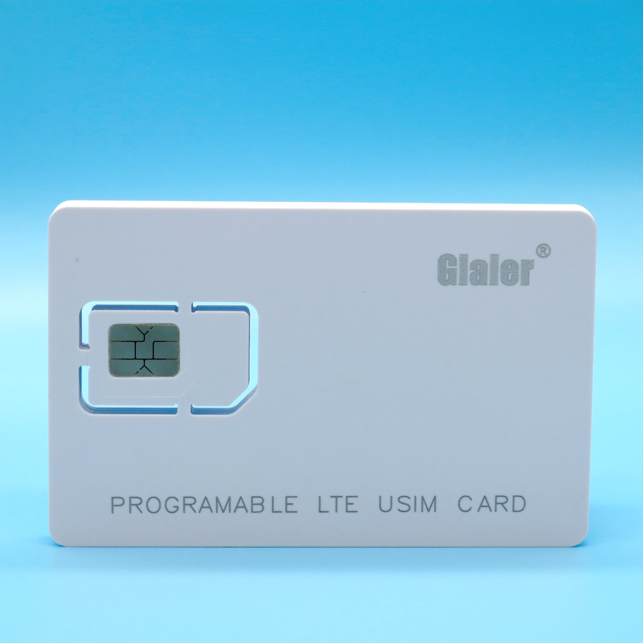 Gialer Writable Programmable SIM Card 4G LTE WCDMA GSM Nano Micro 2FF