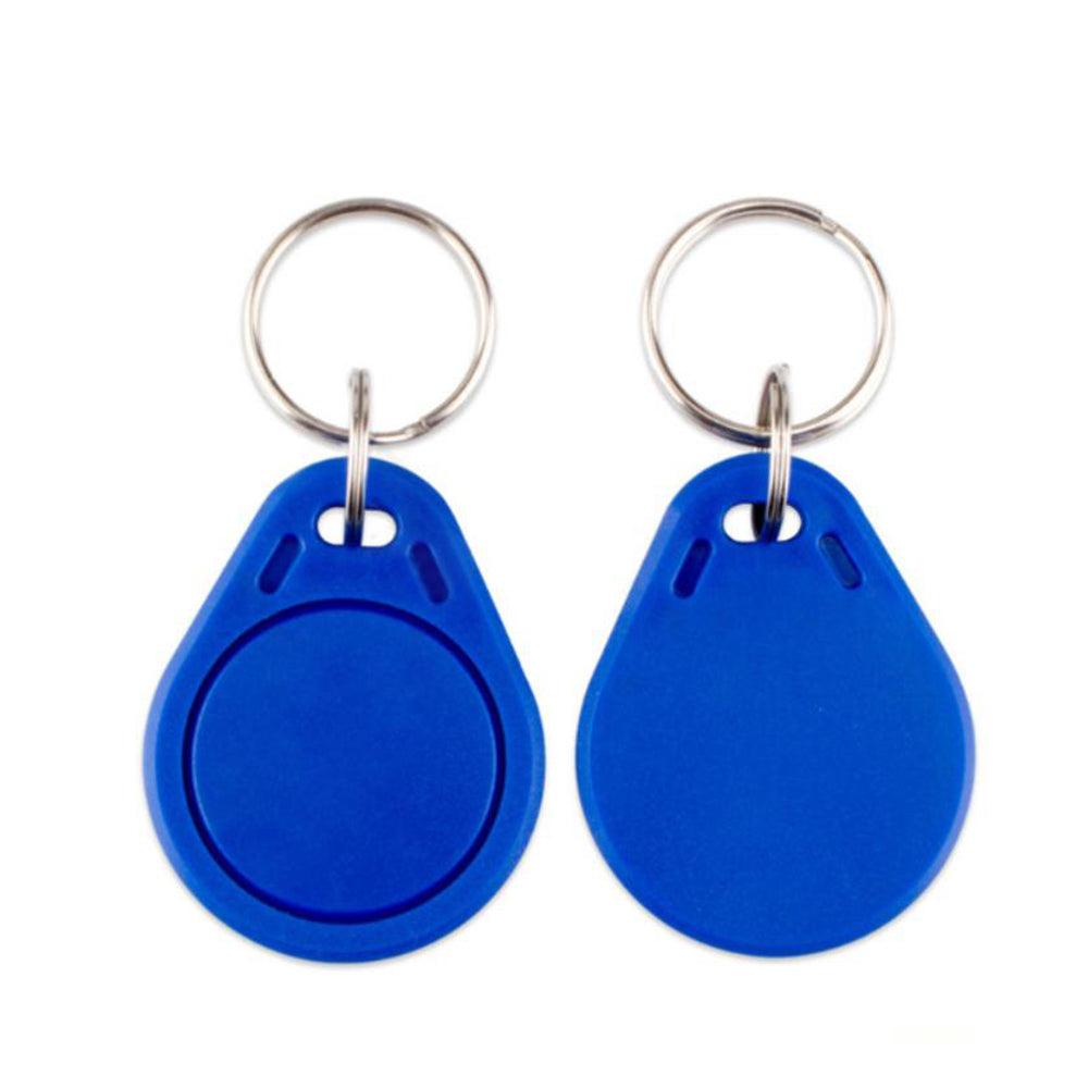 100PCS Waterproof Proximity Key fob ABS-003 125KHz TK4100 Keychain Tag Contactless RFID Keyfob