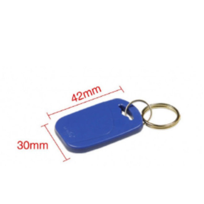 100PCS 125KHz RFID Passive Proximity Low Frequency Abs-001 Smart Access Control Keyfob/ Keychain/ Key Tag