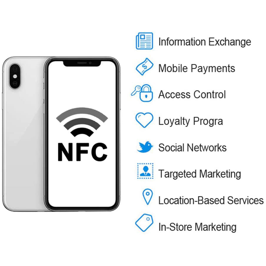 Lot De 30 étiquettes NFC Anti-métal NTAG215 - Autocollantes, Réinscriptibles, Compatibles TagMo, Amiibo, Smartphones NFC