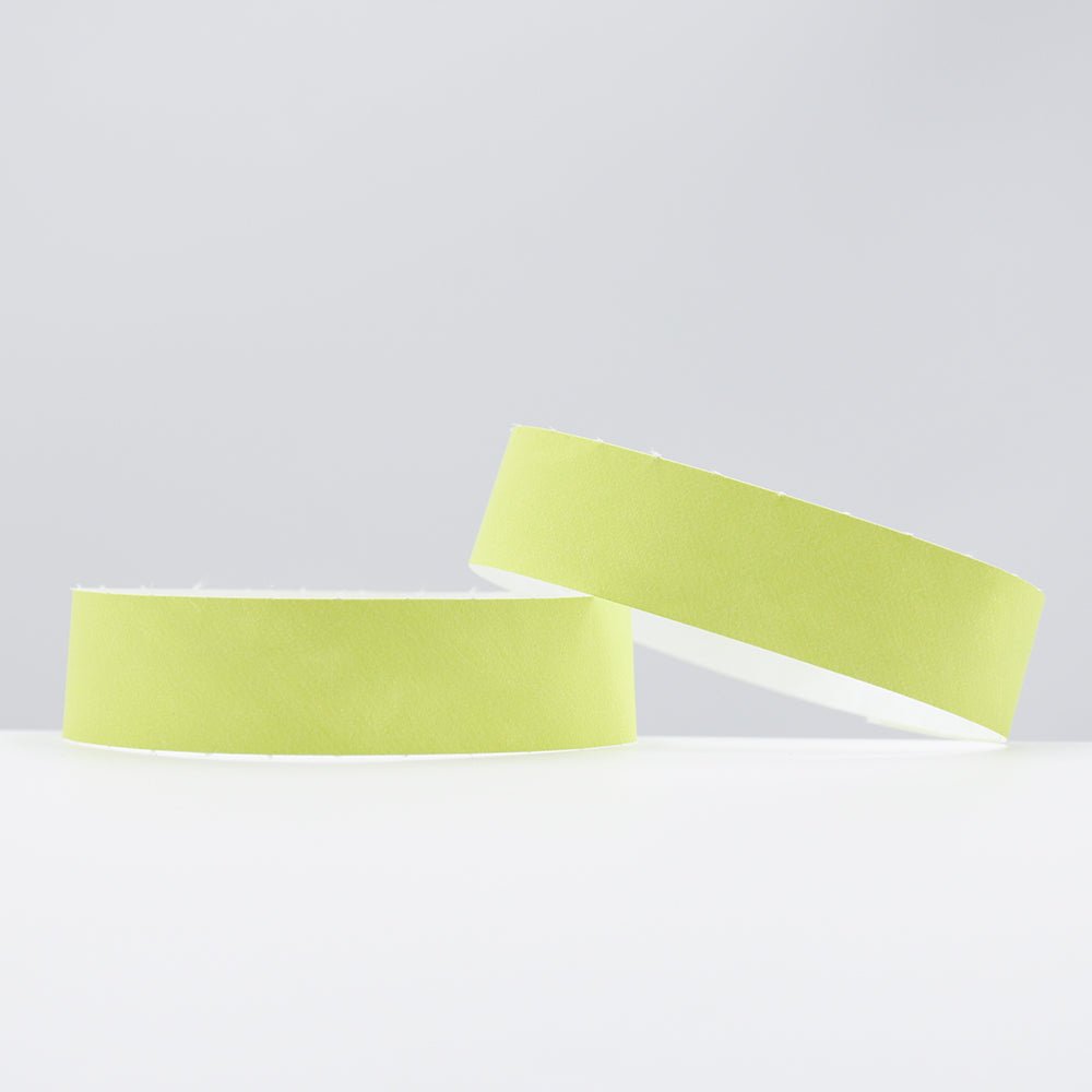 100 Pieces One Time Use Tyvek Paper Wristbands Bracelet for Events and Wedding Party