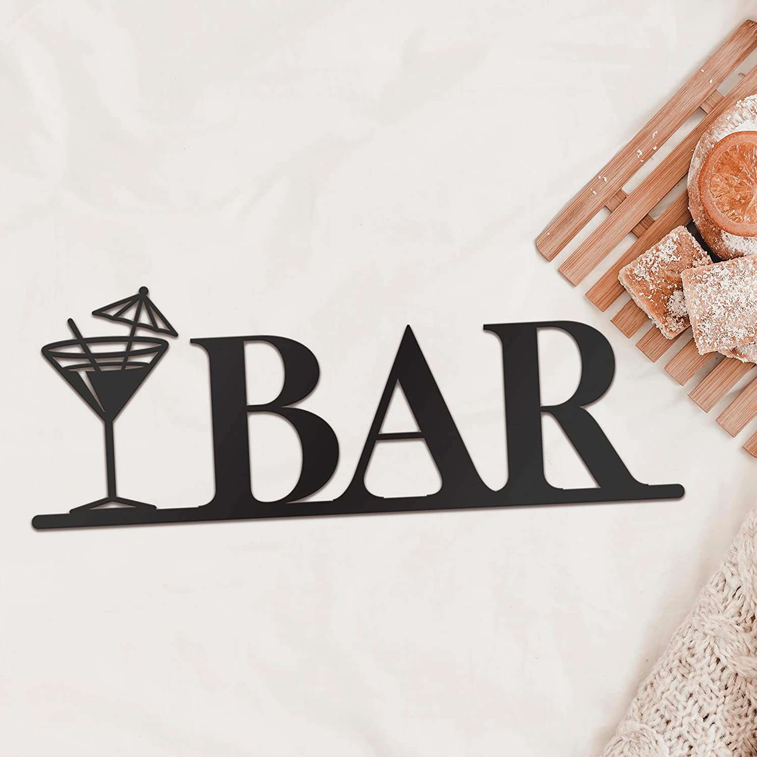 Bar Rustic Letters Home Bar Signs Metal Bar Wall Decor - 18