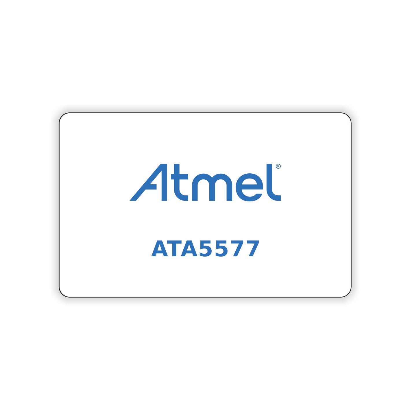 ATMEL 125KHz ATA5577 T5577 T6677 blank white glossy card