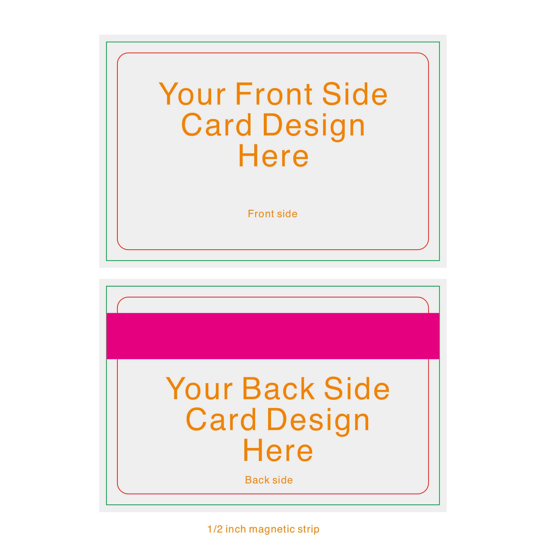 Credit Card Size Template