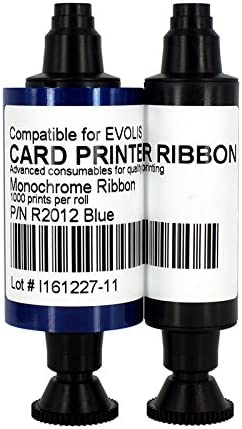 Evolis R2011-R2019  Monochrome Ribbon- 1,000 prints for Evolis Quantum/Quantum 2 Card Printers
